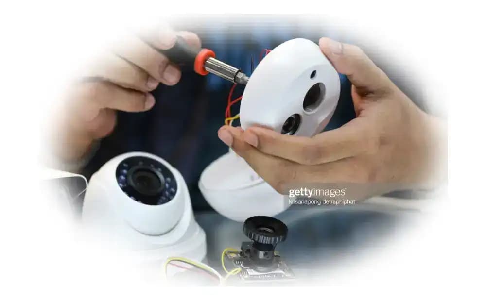 Day and night CCTV